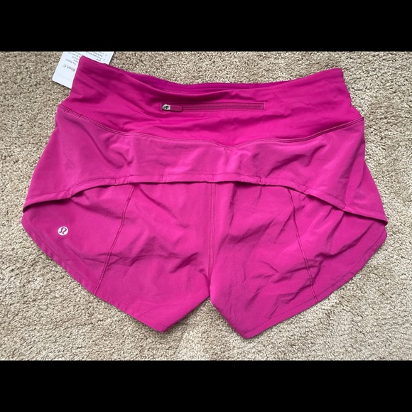 Lululemon Ripened Raspberry Speed Up Shorts - Picture 3 of 3